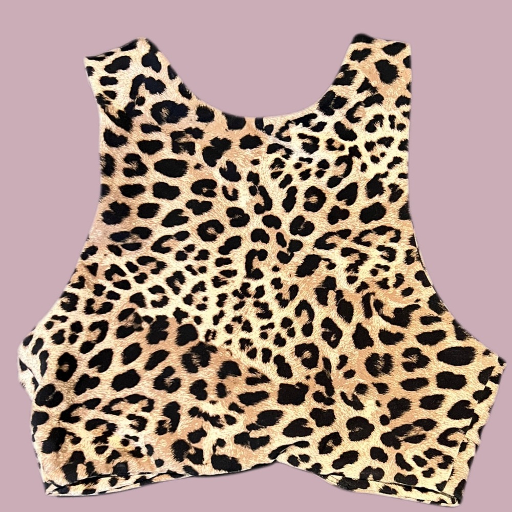 Leopard Print Women's Intimate Set - Picture 4 of 5